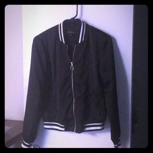 Full-Zip Letterman Jacket